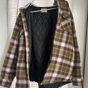 Wrangler Plaid Quilted Jacket